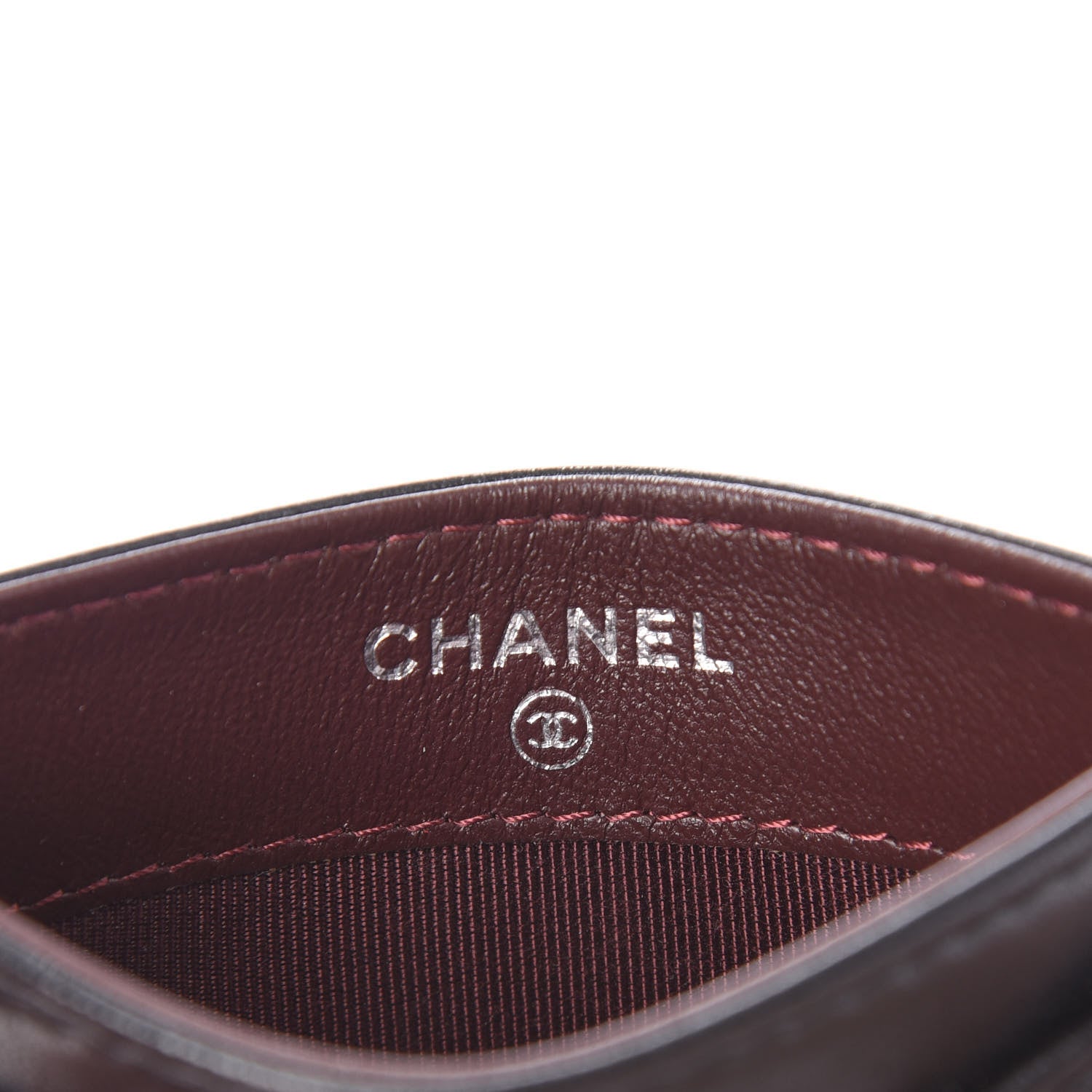 Chanel Lambskin Quilted Card Holder Black 8 of 11