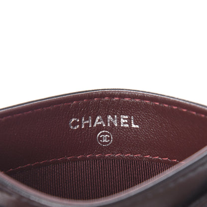 Chanel Lambskin Quilted Card Holder Black 8 of 11