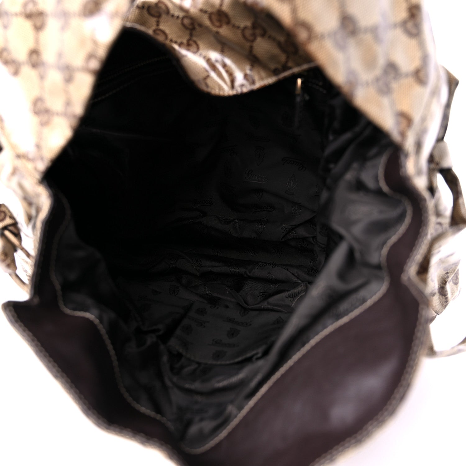 Gucci Crystal Monogram Medium Hysteria Tote Brown 5 of 10