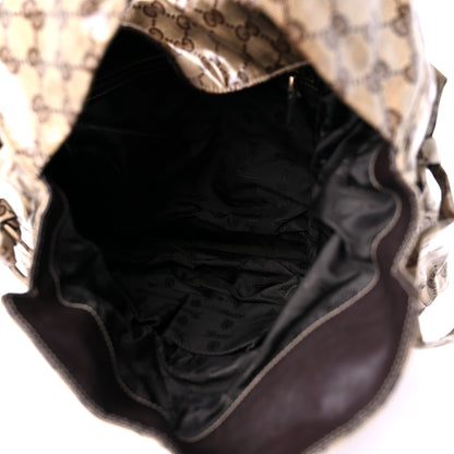 Gucci Crystal Monogram Medium Hysteria Tote Brown 5 of 10