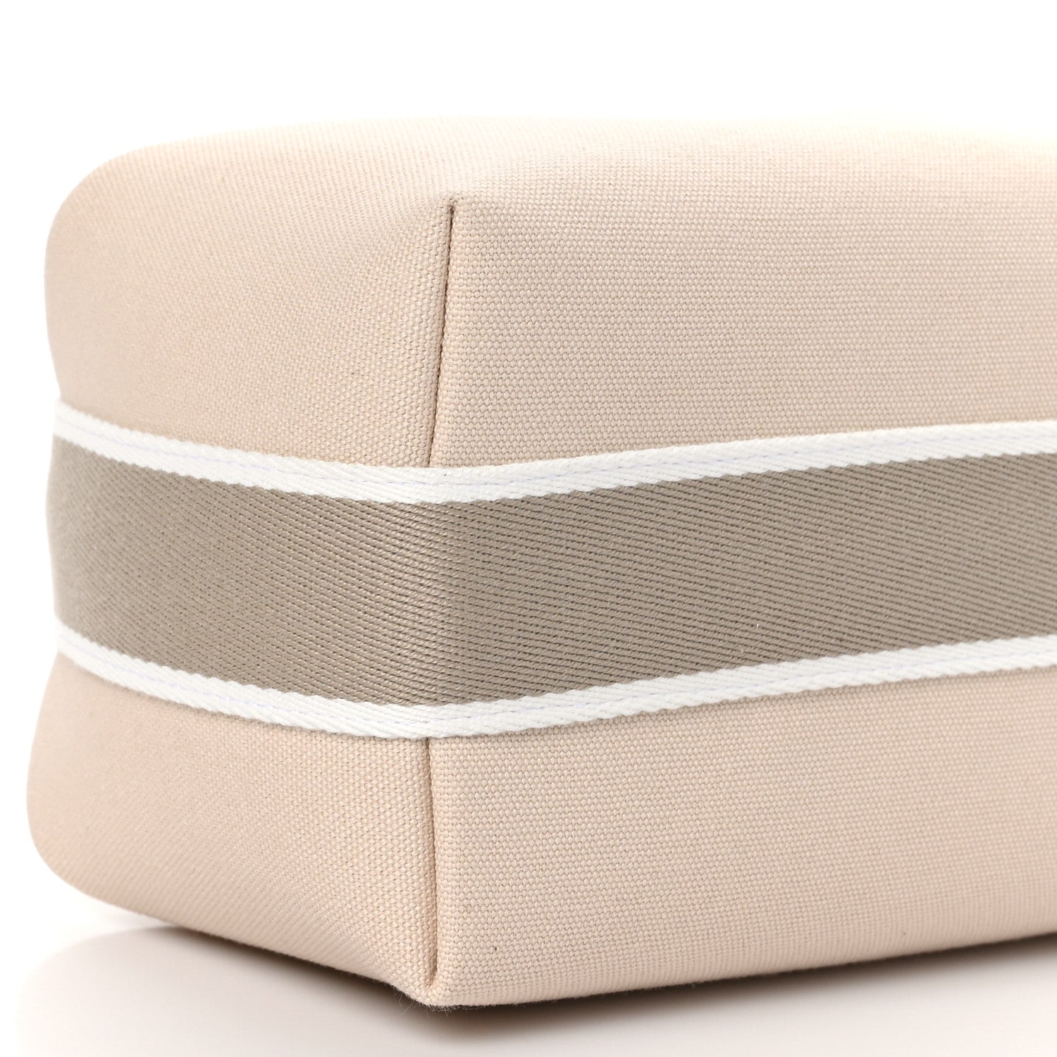 Hermes Canvas Bride-A-Brac Pouch Natural 8 of 9
