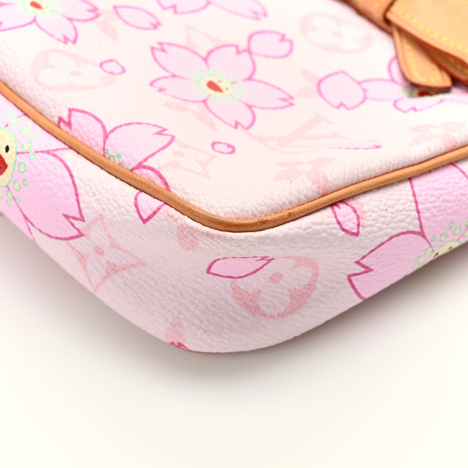 Louis Vuitton Monogram Cherry Blossom Pochette Accessories Pink 11 of 13
