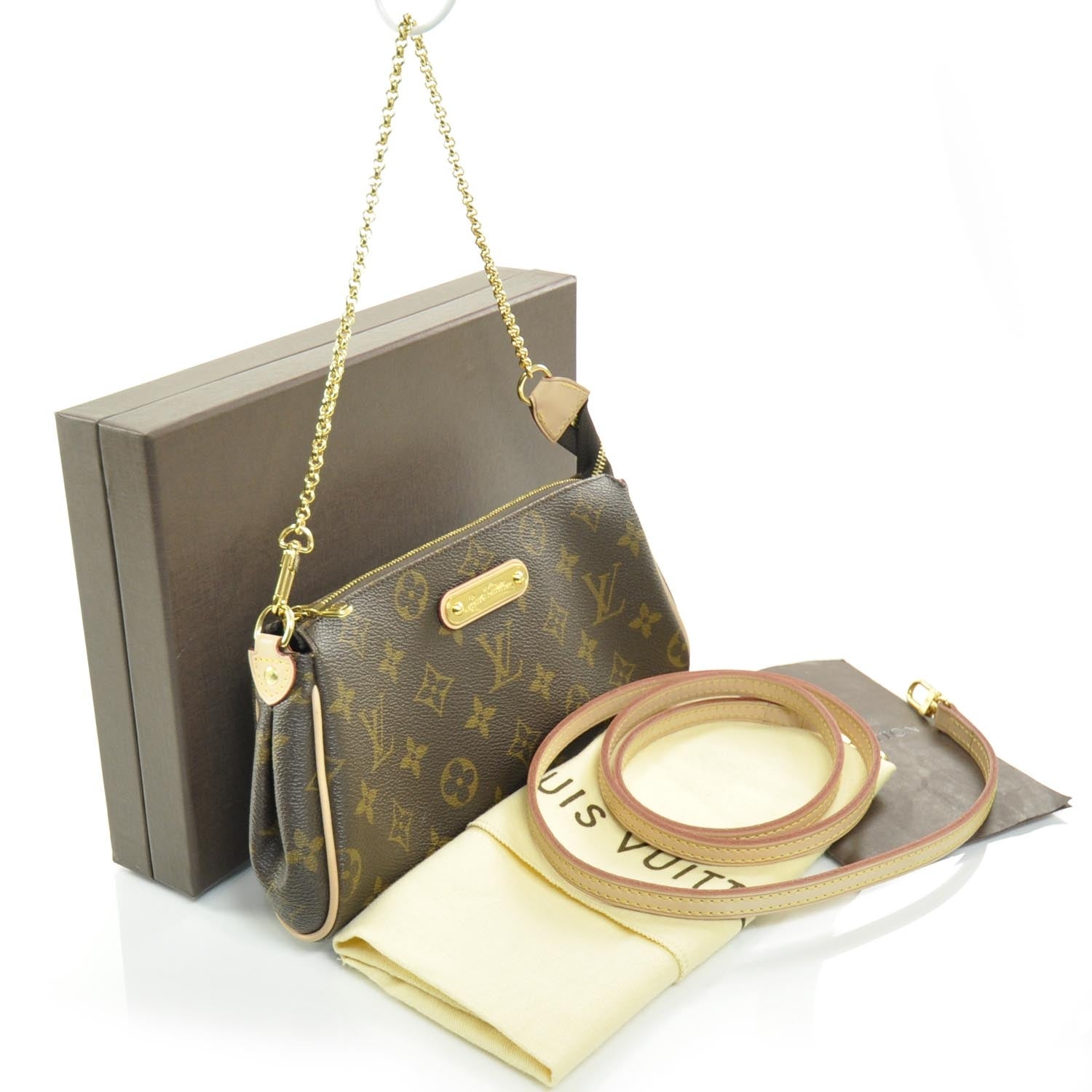 Louis Vuitton Monogram Eva Clutch 3 of 9