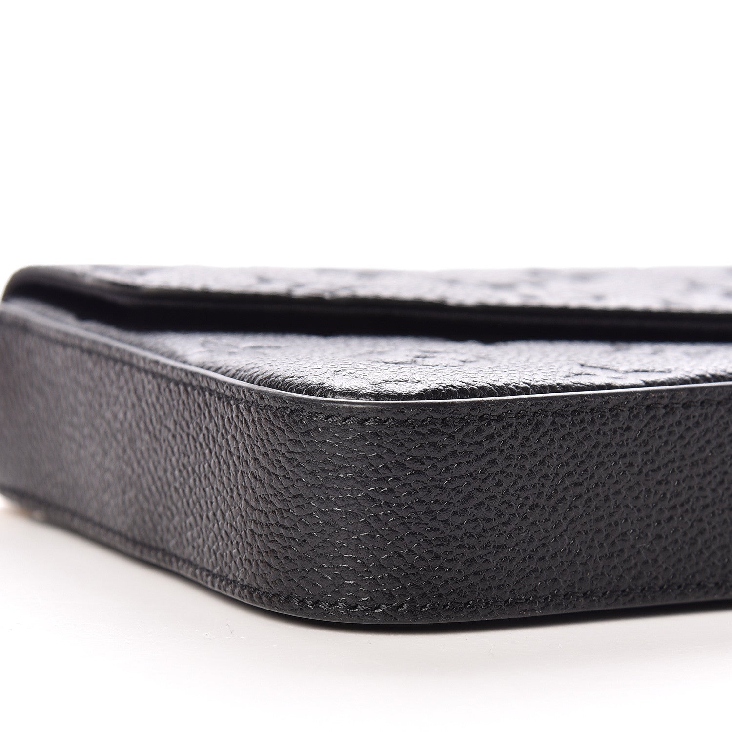 Louis Vuitton Empreinte Pochette Felicie Chain Wallet Black 6 of 12