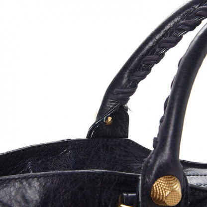 Balenciaga Agneau Giant 21 Gold Hardware Part Time Navy 10 of 16