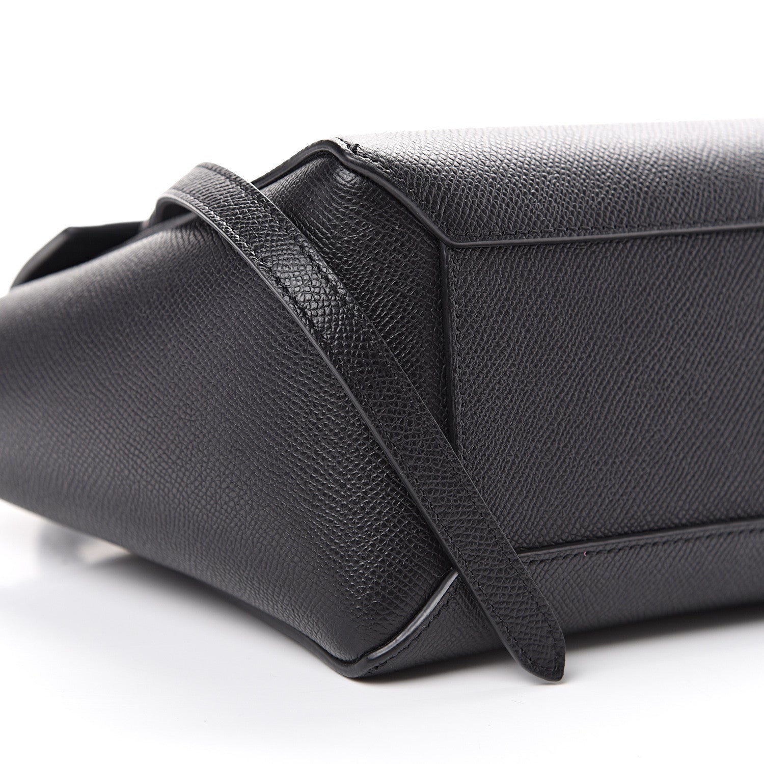 Celine Grained Calfskin Micro Belt Bag Black 8 of 11