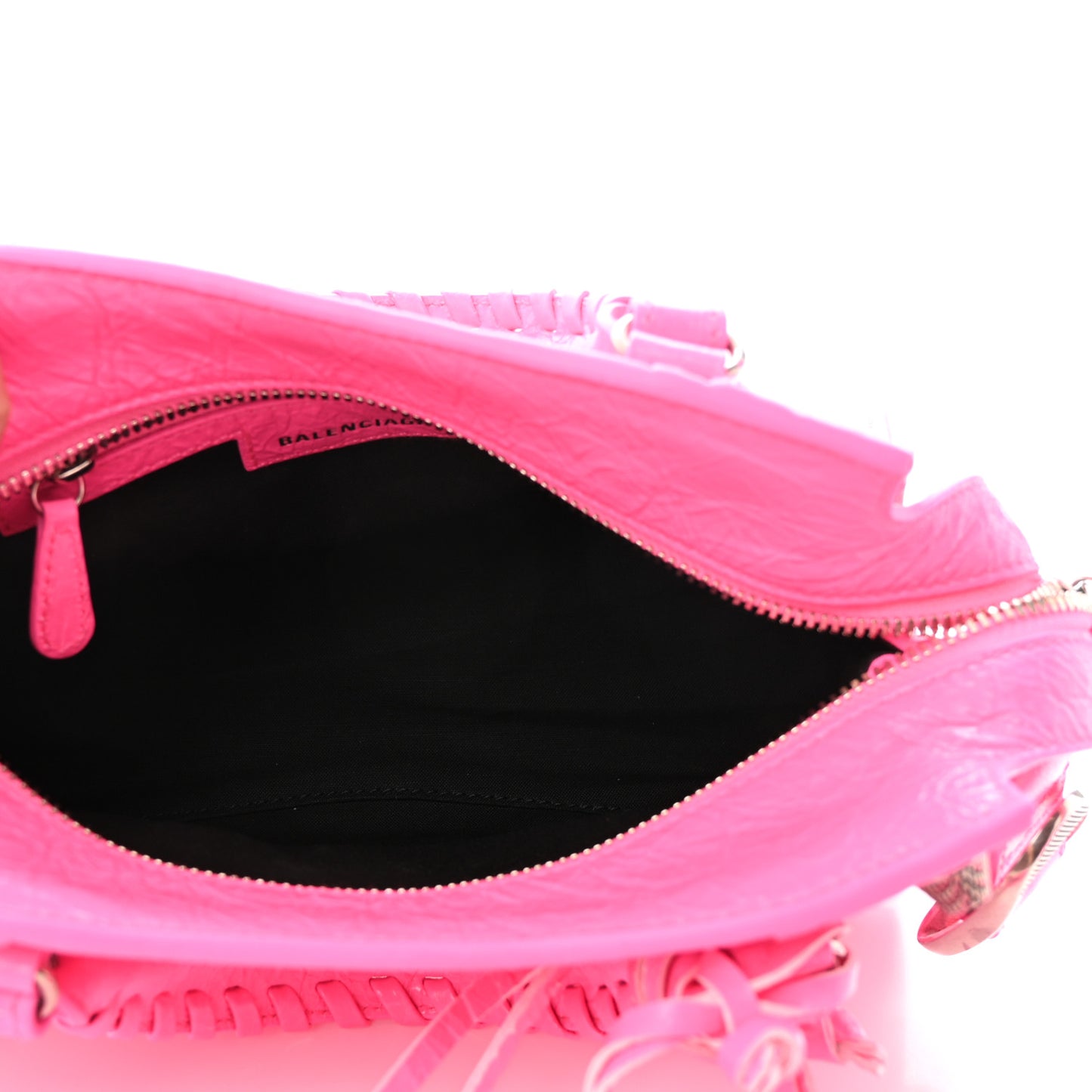 Agneau Arena Neo Cagole Handbag XS Fluo Pink