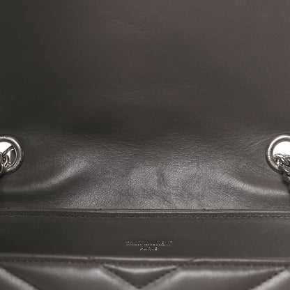 Saint Laurent Calfskin Y Quilted Monogram Medium Loulou Chain Satchel Earth 9 of 17