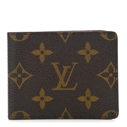 Louis Vuitton Monogram Mens Bi-Fold Wallet 1 of 7