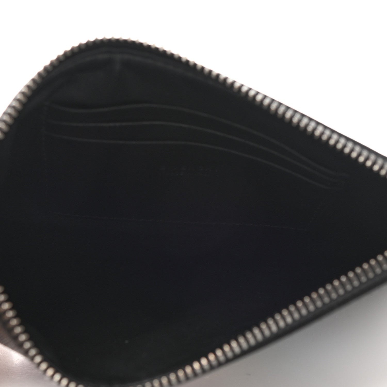 Givenchy Coated Canvas Rainbow Logo Zip Pouch Black 5 of 7