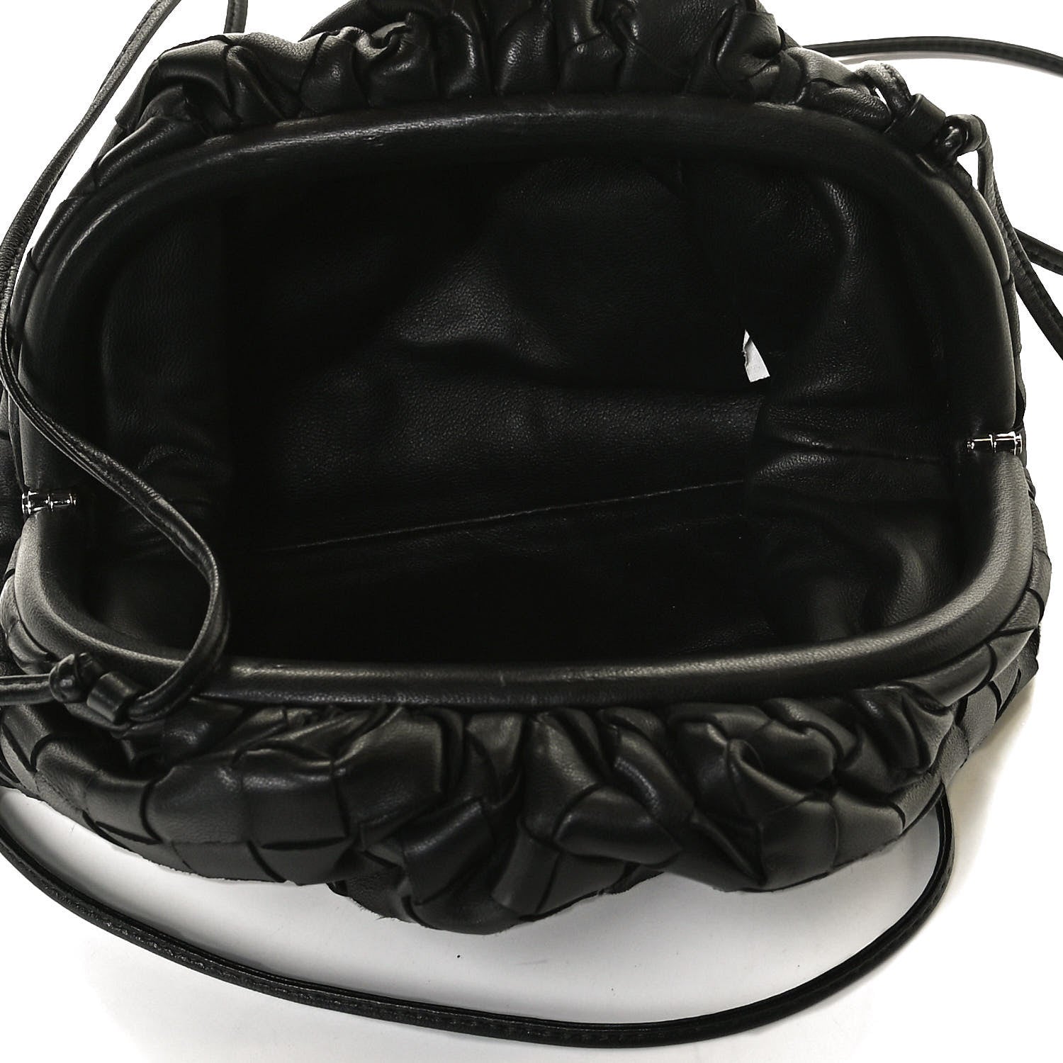 Bottega Veneta Nappa Intrecciato The Mini Pouch Black 5 of 12