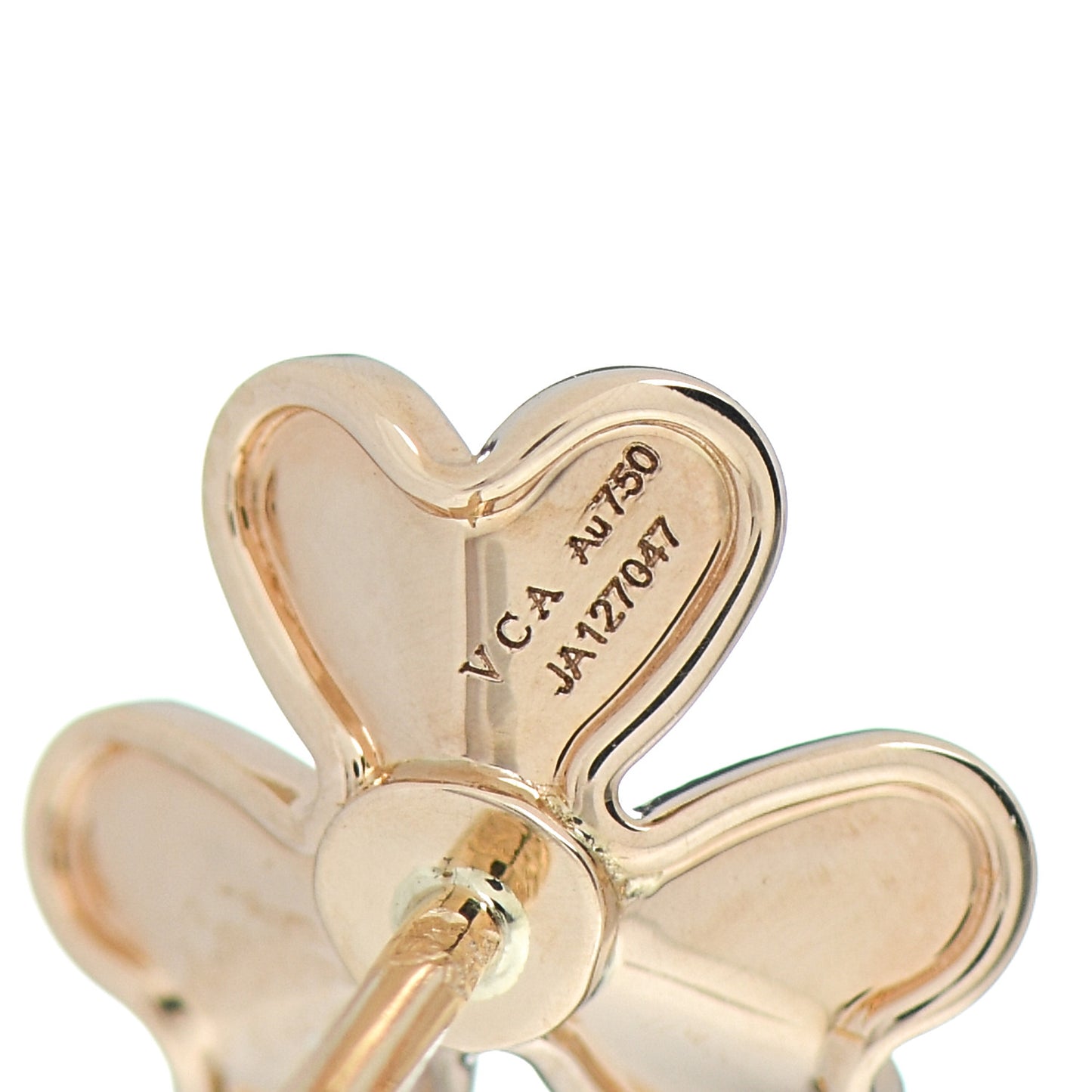 18K Yellow Gold Diamond Mini Frivole Earrings
