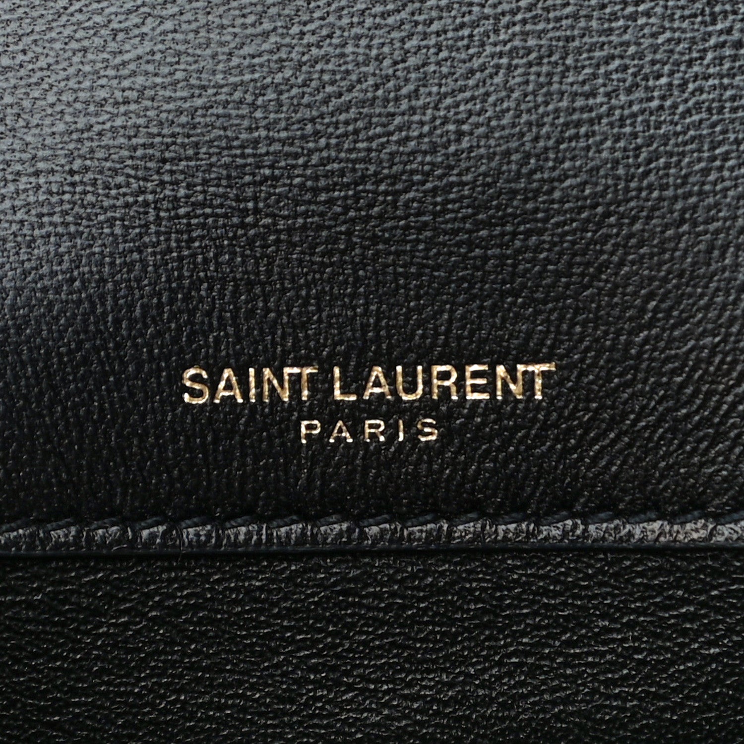 Saint Laurent Patent Matelasse Monogram Large Vicky Chain Bag Black 6 of 13