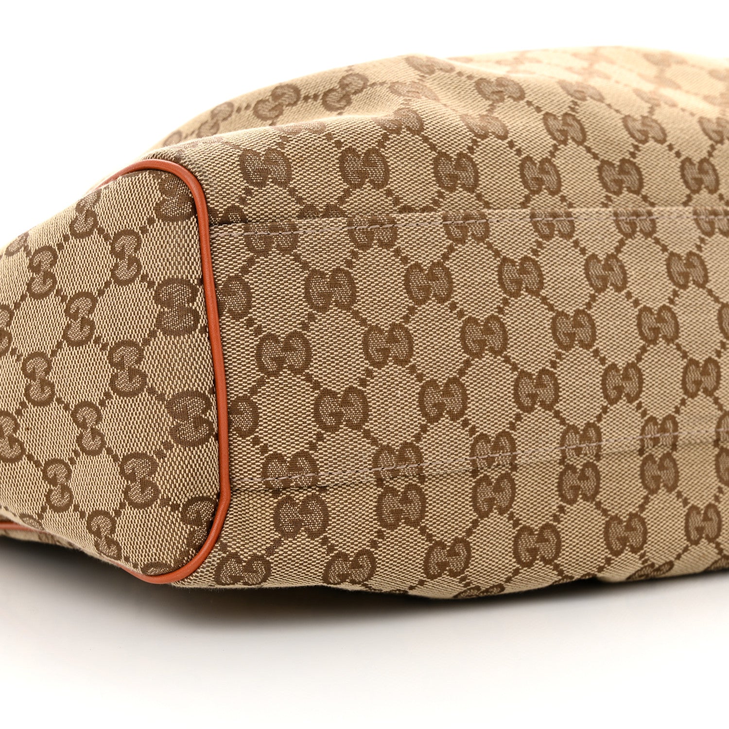 Gucci Monogram Medium Sukey Tote Orange 9 of 12