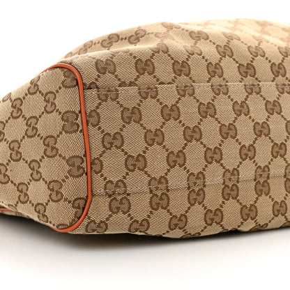Gucci Monogram Medium Sukey Tote Orange 9 of 12