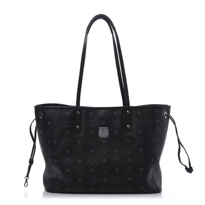 MCM Metallic Galaxy Visetos Medium Project Reversible Shopper Tote Black Multicolor 3 of 21
