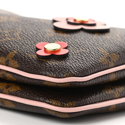 Louis Vuitton Monogram Blooming Flowers Double Zip Pochette 11 of 11