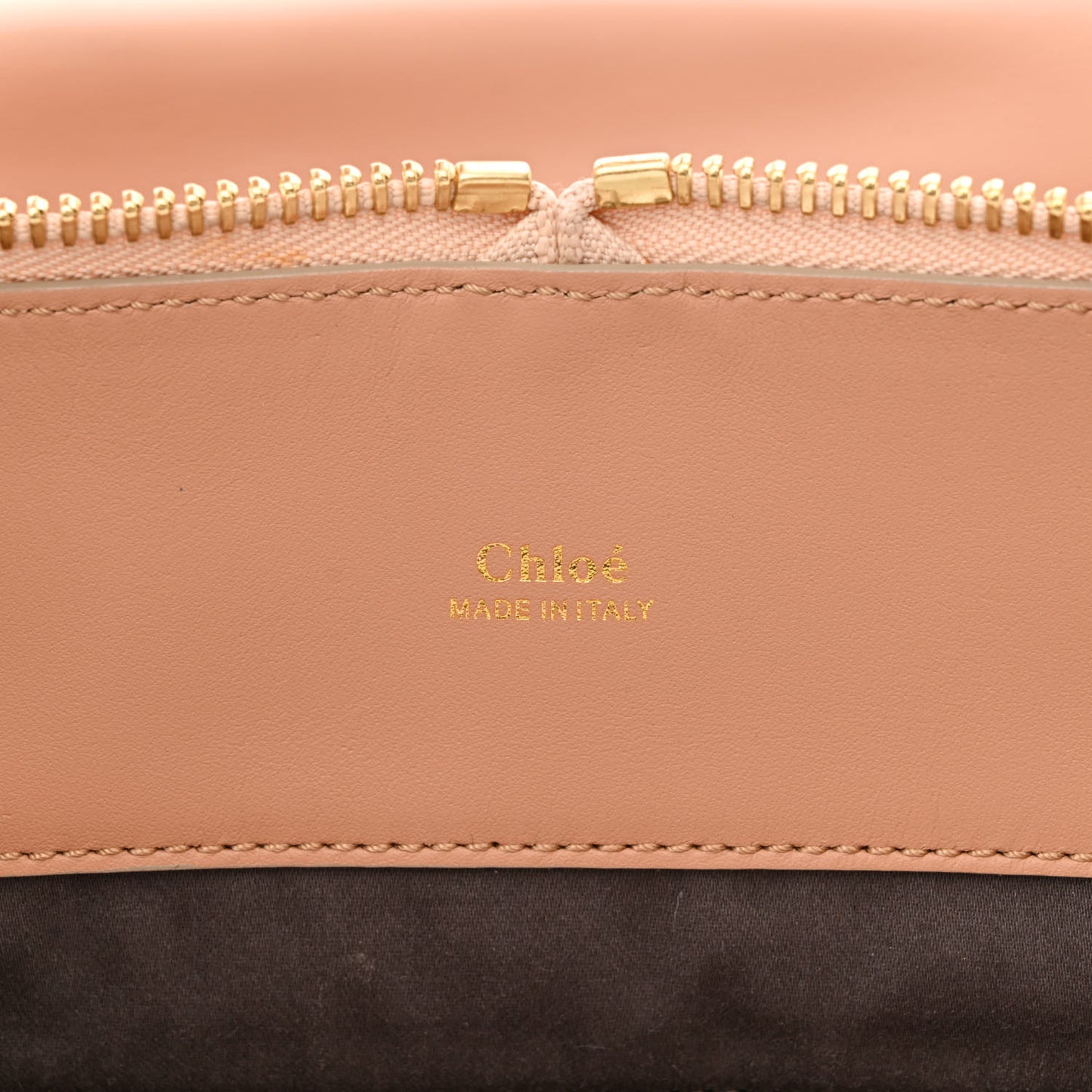 Smooth Calfskin Large Baylee Tote Beige Pink