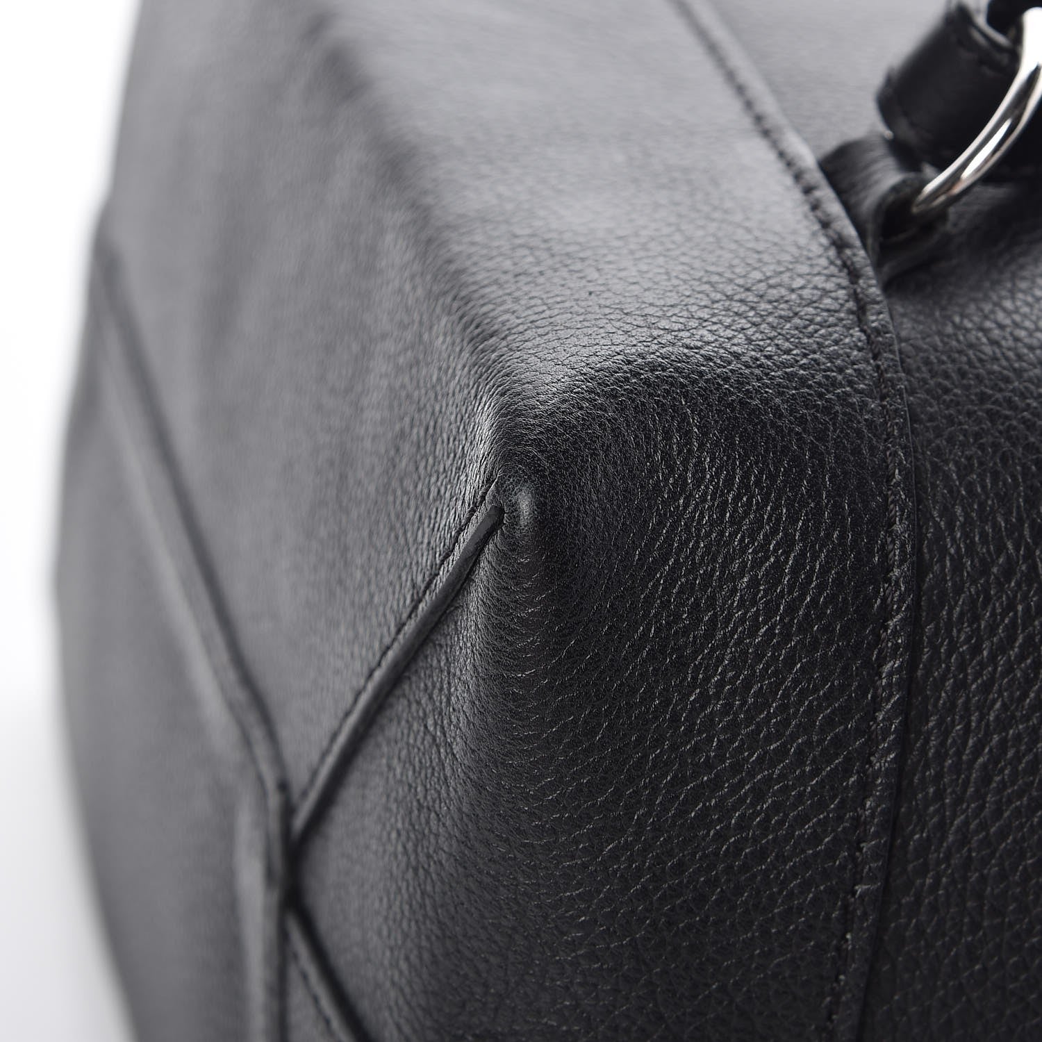 Louis Vuitton Calfskin Lockme Backpack Black 9 of 16