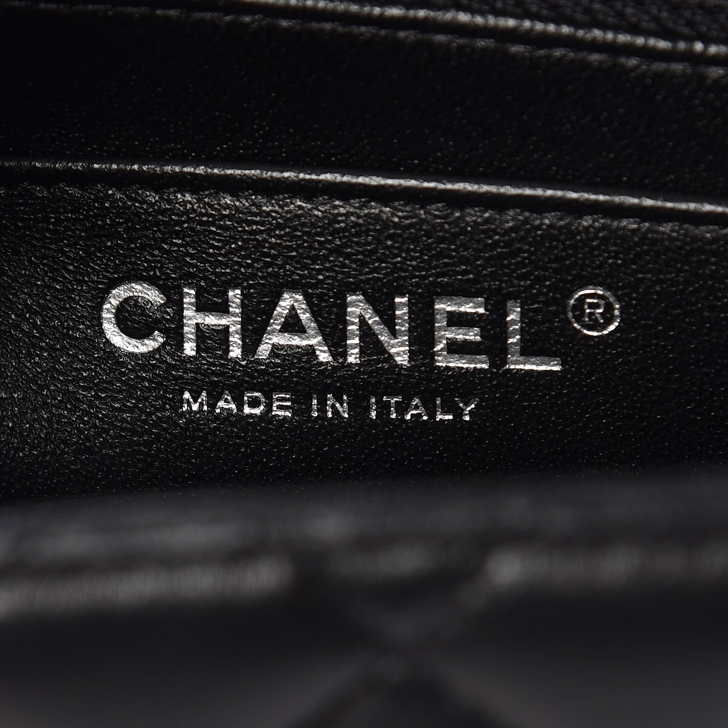 Chanel Lambskin Quilted Mini Square Flap Black 6 of 11