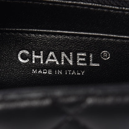 Chanel Lambskin Quilted Mini Square Flap Black 6 of 11