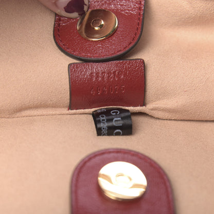 Gucci Calfskin Large Rajah Chain Tote Romantic Cherry 7 of 10