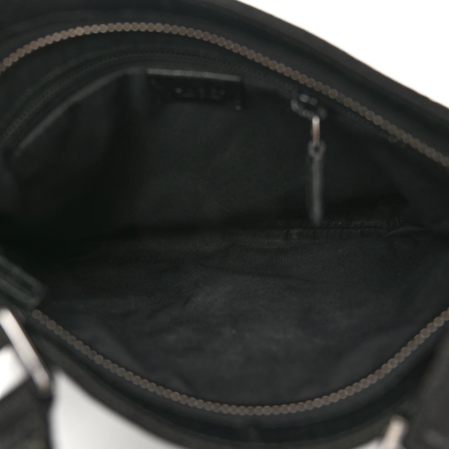 Gucci Monogram Flat Messenger Bag Black 5 of 11