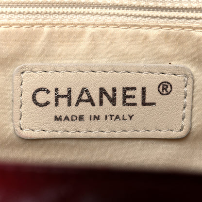 Chanel Lambskin Quilted East West Accordion Flap Light Bordeaux 6 of 15