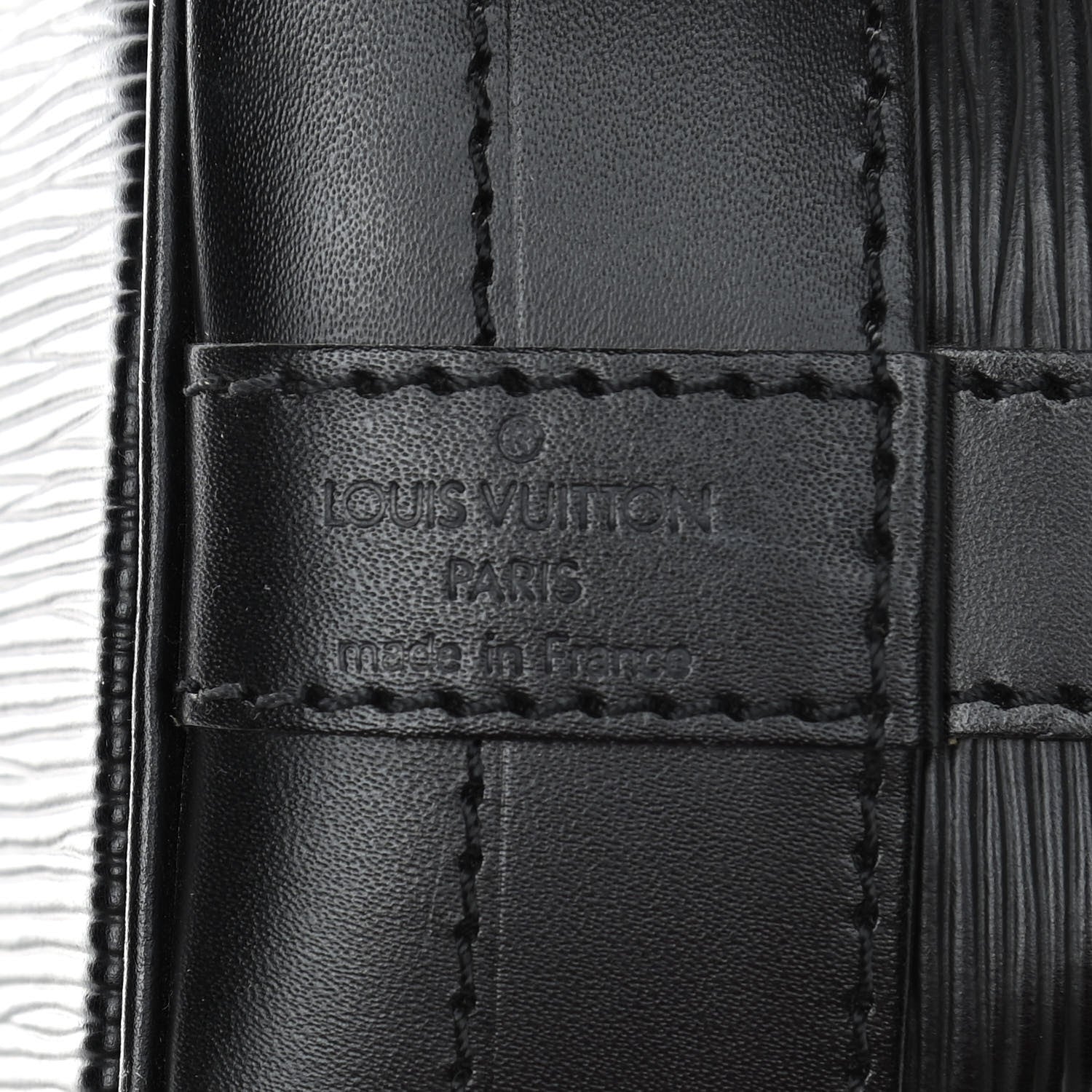 Louis Vuitton Epi Noe Black 6 of 13