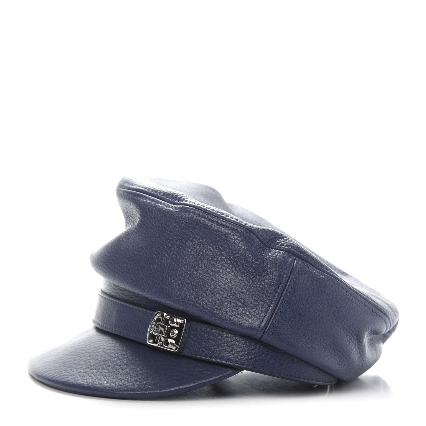 Calfskin Cellarius Hat S Washed Indigo