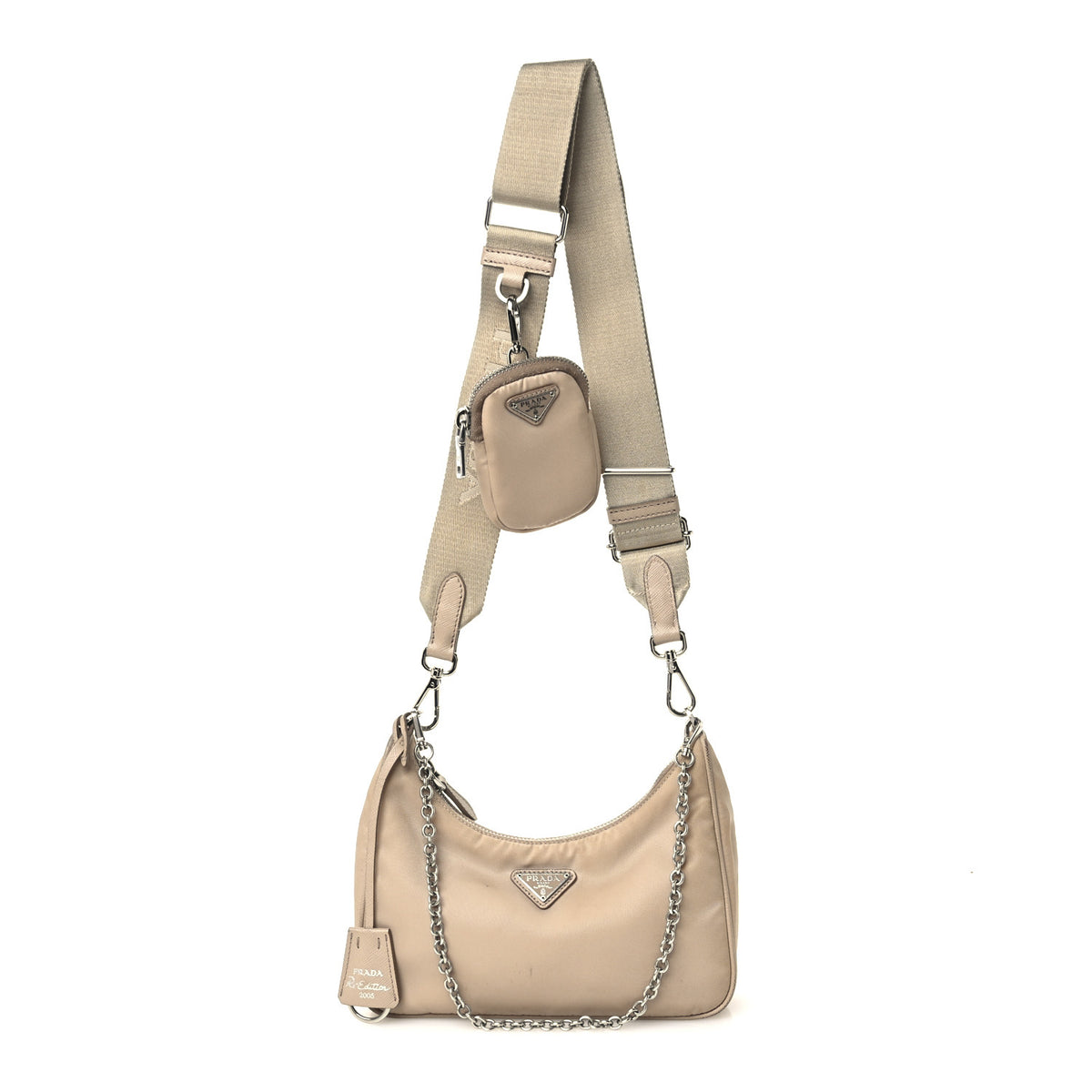 Nylon Re-Edition 2005 Shoulder Bag Cammeo