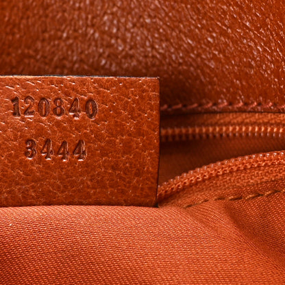 Gucci Monogram Small Eclipse Tote Orange 7 of 11