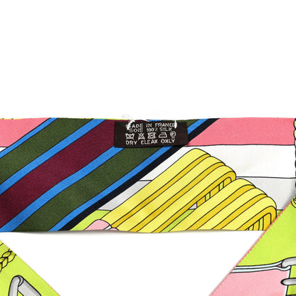 Hermes Silk Sangles En Zigzag Twilly 4 of 4
