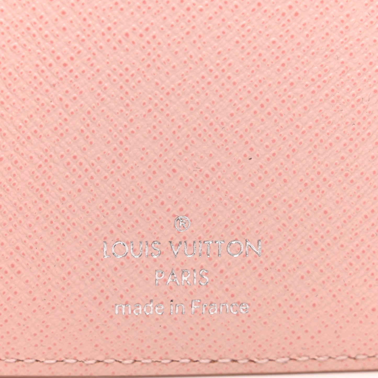 Epi Twist Compact Wallet Rose Ballerine