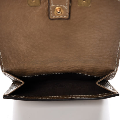 Chloe Grained Calfskin Marcie Square Wallet Nut 5 of 9