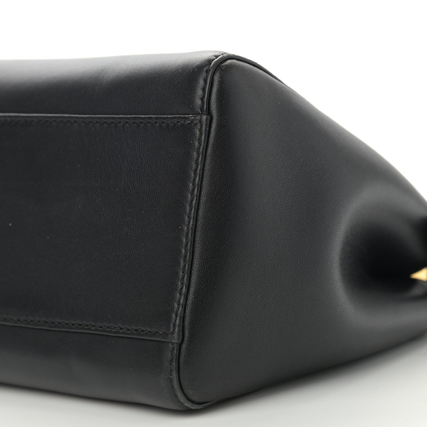 Fendi Nappa Mini Peekaboo Iconic Satchel Black 11 of 11