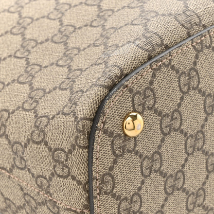 Gucci GG Supreme Monogram Linea A Hobo Red 11 of 15