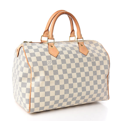 Louis Vuitton Damier Azur Speedy 30 2 of 12