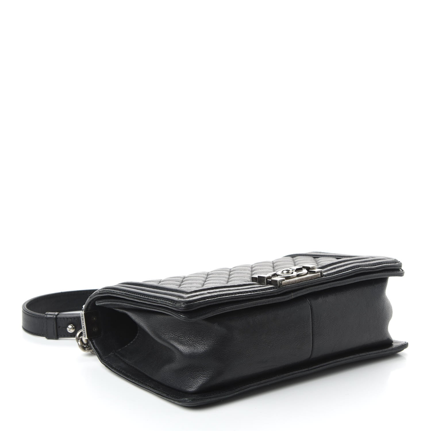 Chanel Calfskin Quilted Medium Boy Flap Black 4 of 11
