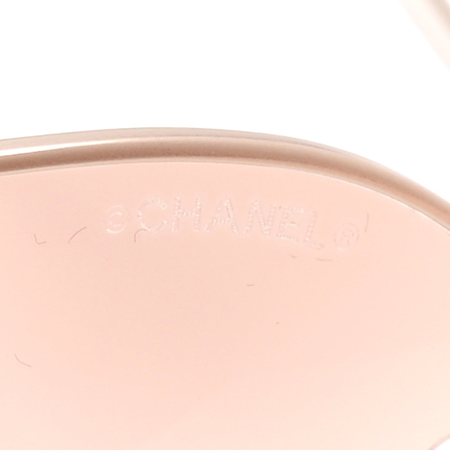 Metal Aviator CC Sunglasses 4189-T-Q Rose