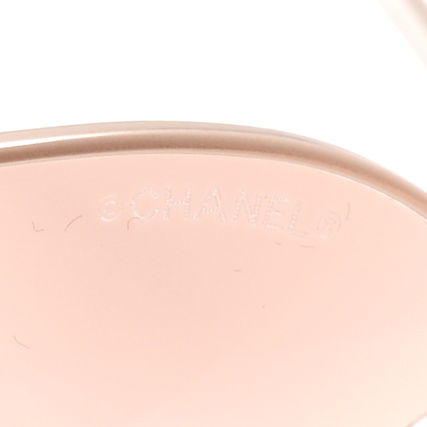 Chanel Metal Aviator CC Sunglasses 4189-T-Q Rose 7 of 8