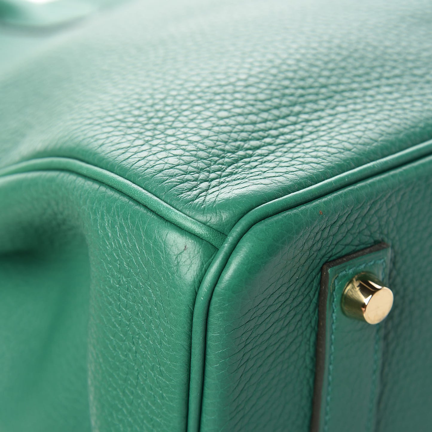 Taurillon Clemence Birkin 35 Vert Vertigo