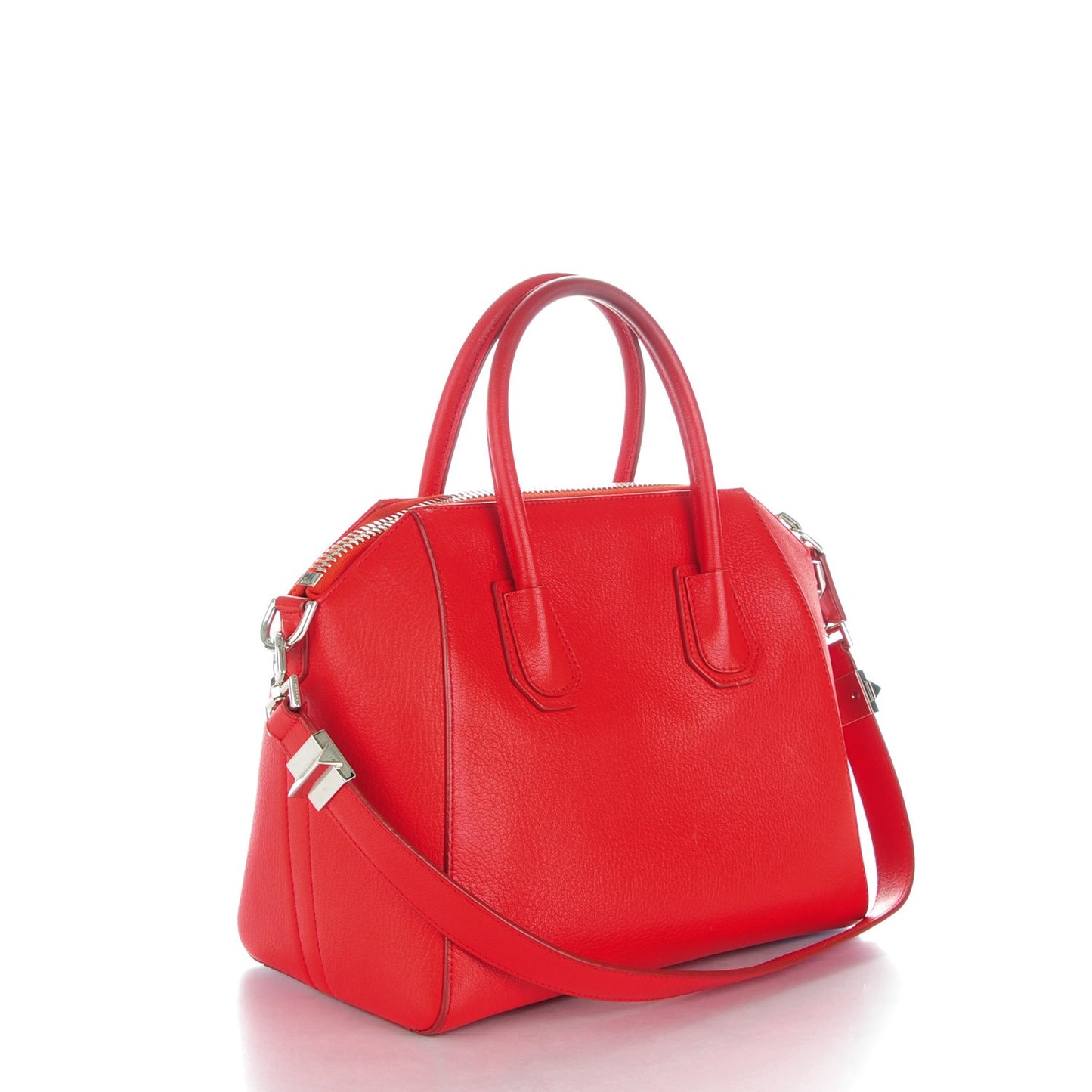 Sugar Goatskin Small Antigona Red