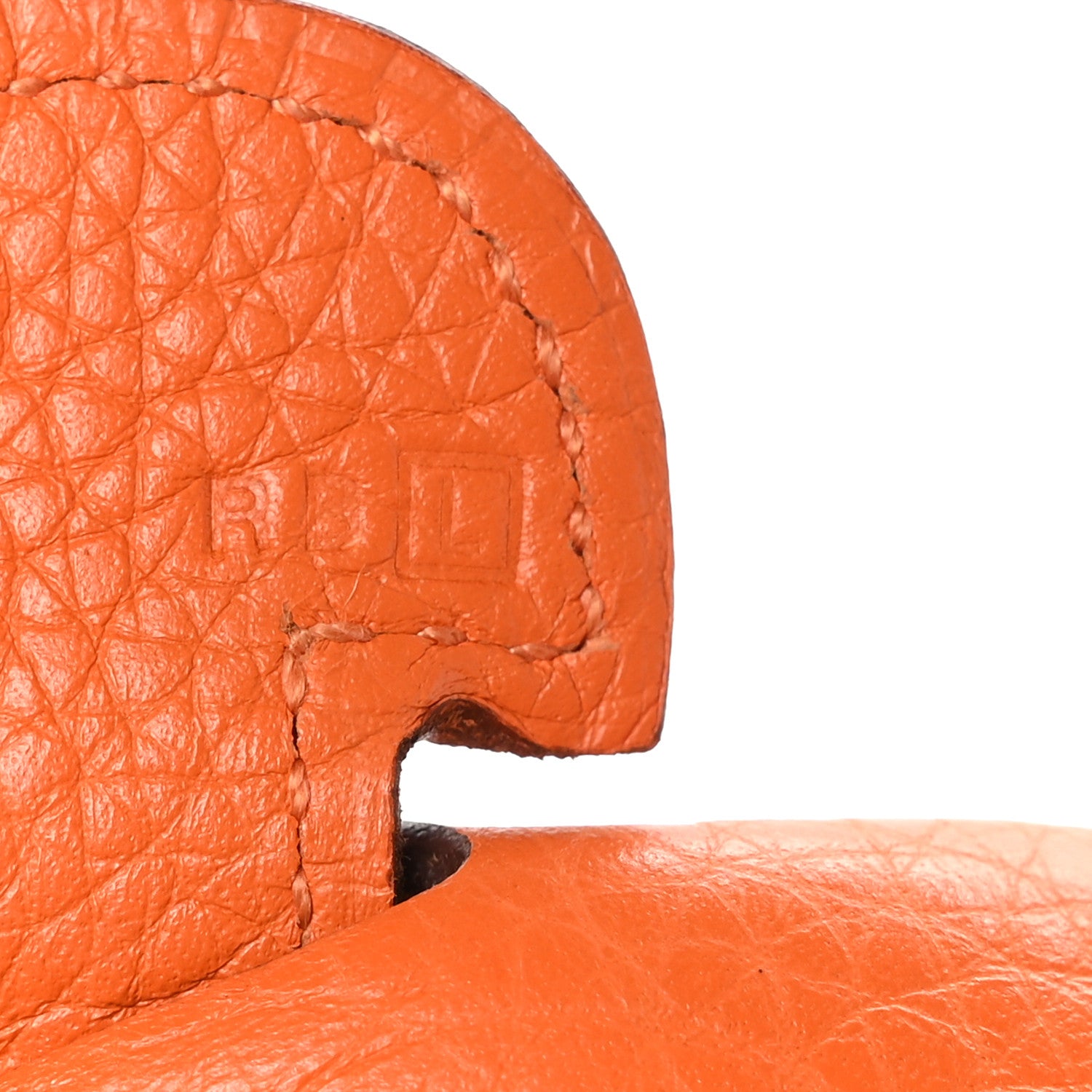 Hermes Taurillon Clemence Evelyne II PM Orange 7 of 10