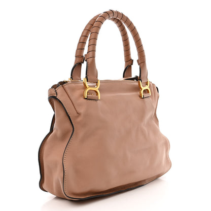Chloe Calfskin Medium Marcie Satchel Nude 3 of 14