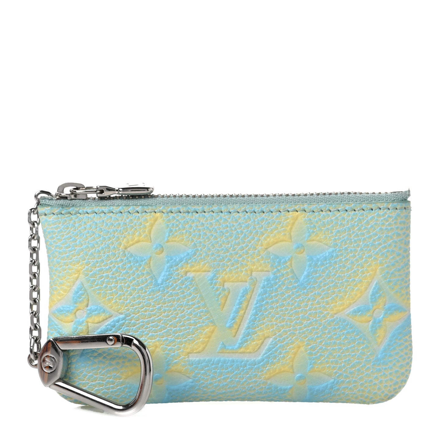 Empreinte Monogram Summer Stardust Key Pouch Water Green