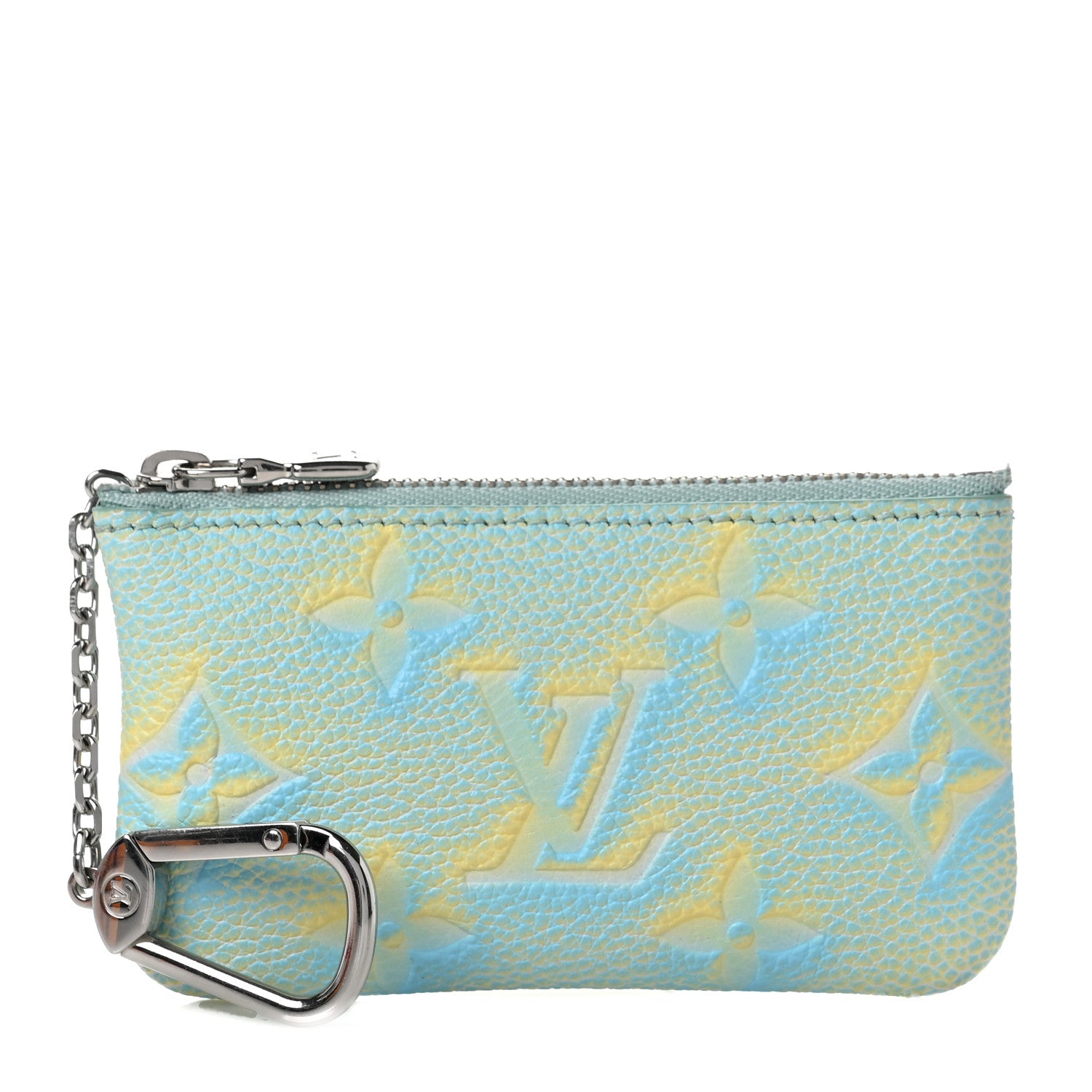 Louis Vuitton Empreinte Monogram Summer Stardust Key Pouch Water Green 1 of 7
