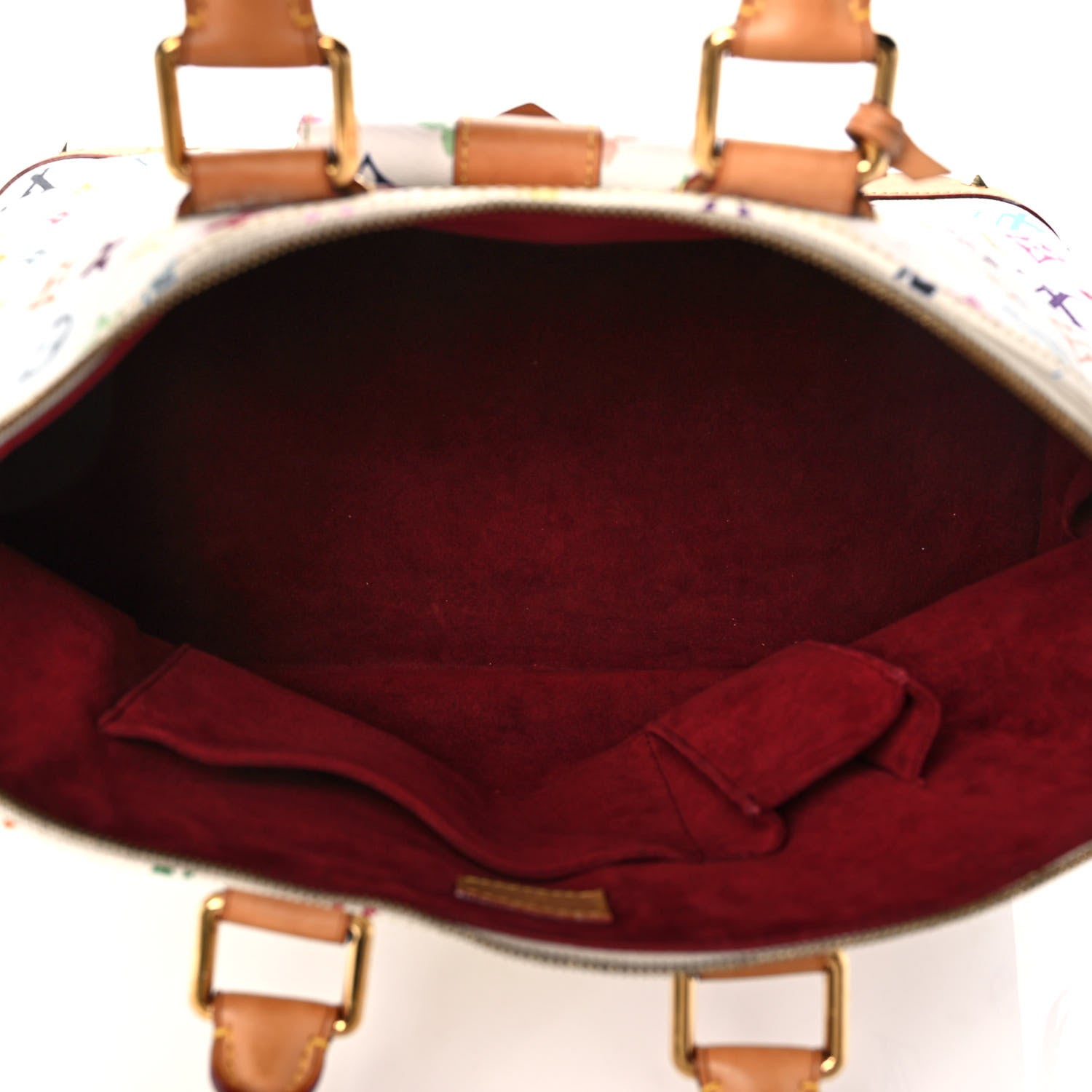 Louis Vuitton Monogram Multicolor Alma GM White 5 of 9