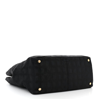 Chanel Nylon Medium Travel Tote Black 4 of 10
