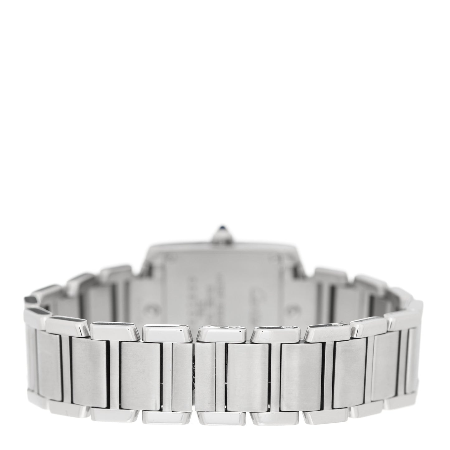 Stainless Steel 20mm Tank Francaise Quartz Watch